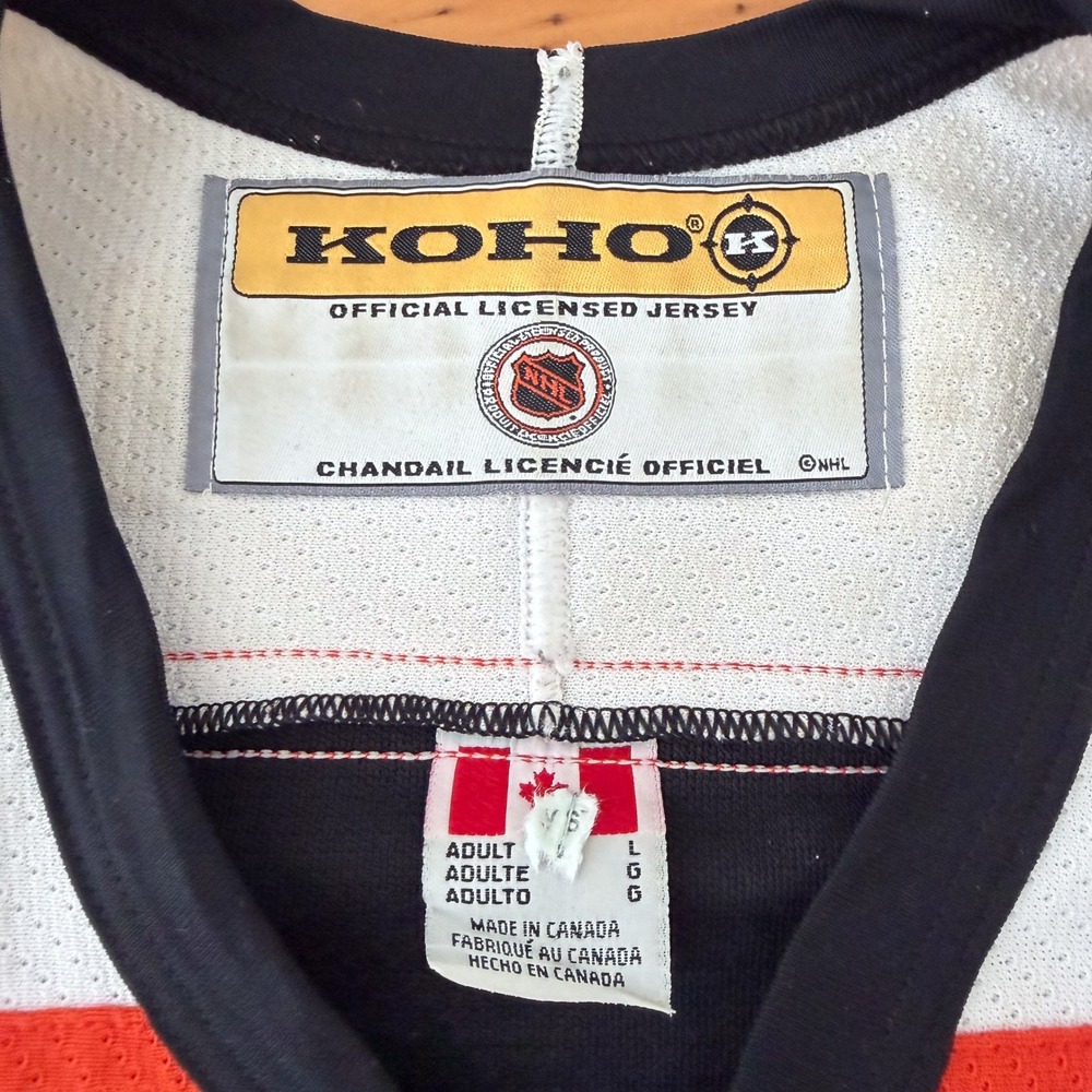 Vintage Koho Keith Primeau Philadelphia Flyers Black Hockey Jersey‎ Large - Picture 9 of 16